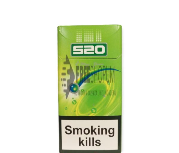 520 Kalpli Sigara ( Mentollü ve Elma Aromalı )
