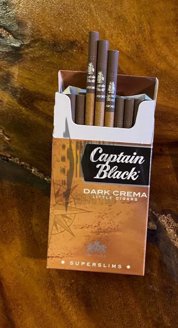 Captain Black Dark Crema Superslims ithal Sigara