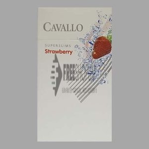 Cavallo Strawberry Superslim Çilek Aromalı Sigara