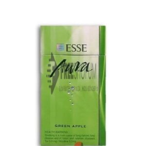 Esse Super Slim Aura Green Apple Yeşil Elma Aromalı Sigara