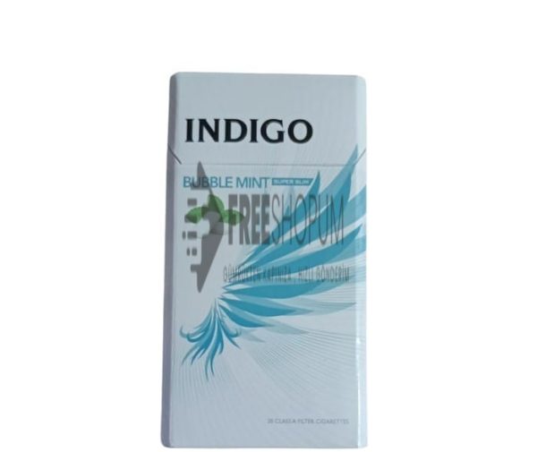 İndigo Bubble Mint Super Slim Sakız ve Nane Aromalı