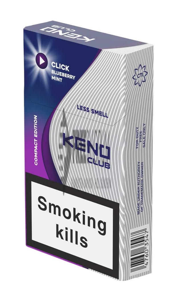 Keno Club Blueberry Mint Yabanmersini ve Nane Aromalı Sigara