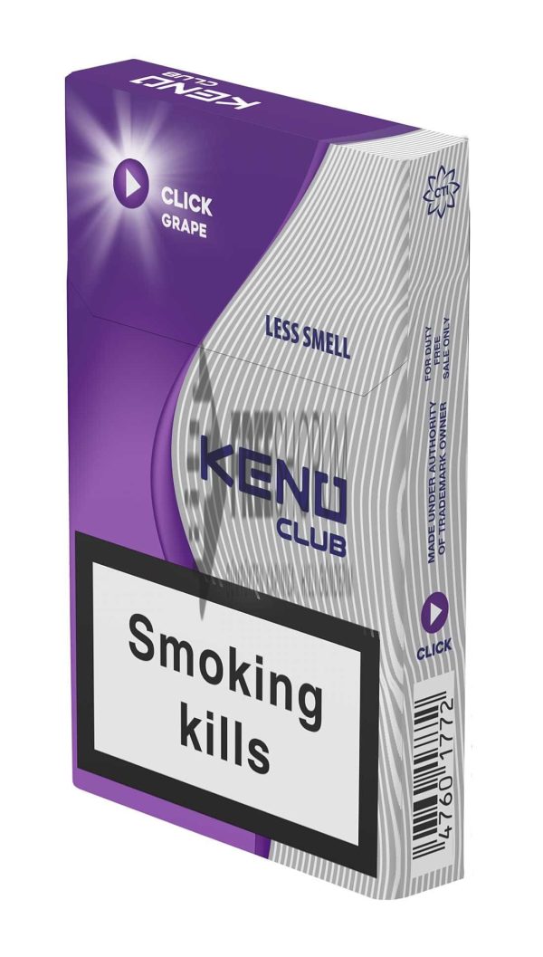 Keno Club Grape Üzüm Aromalı Sigara