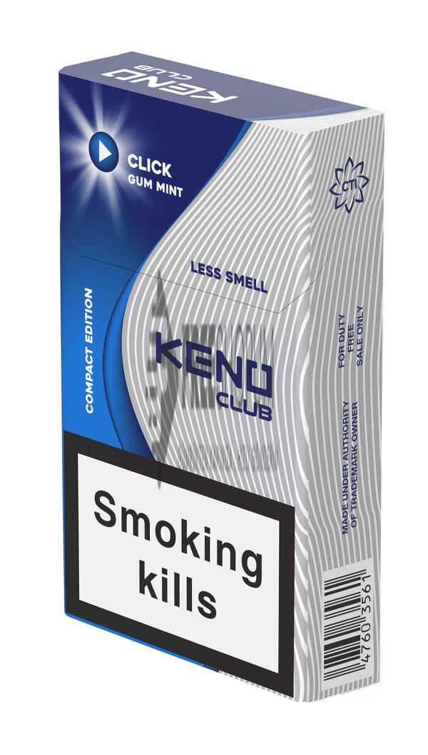 Keno Club Gum Mint Sakız Nane Aromalı Sigara