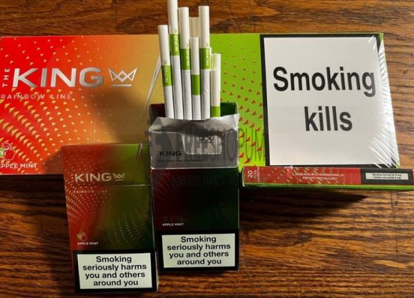 King Rainbow Line Apple Mint Elma ve Naneli Sigara