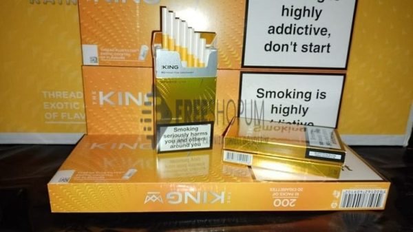King Rainbow Line Sunny Mango Tatlı Mangolu Sigara