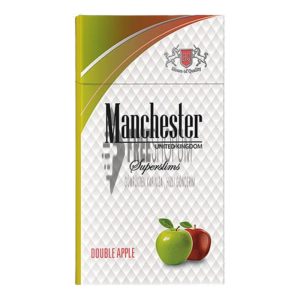 Manchester Superslims Double Apple Elma Aromalı Sigara