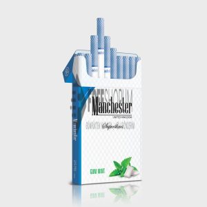 Manchester Superslims Gum Mint Naneli Sakız Aromalı Sigara