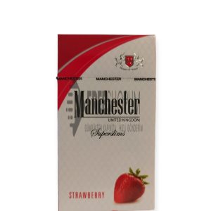 Manchester Superslims Strawberry Çilek Aromalı Sigara