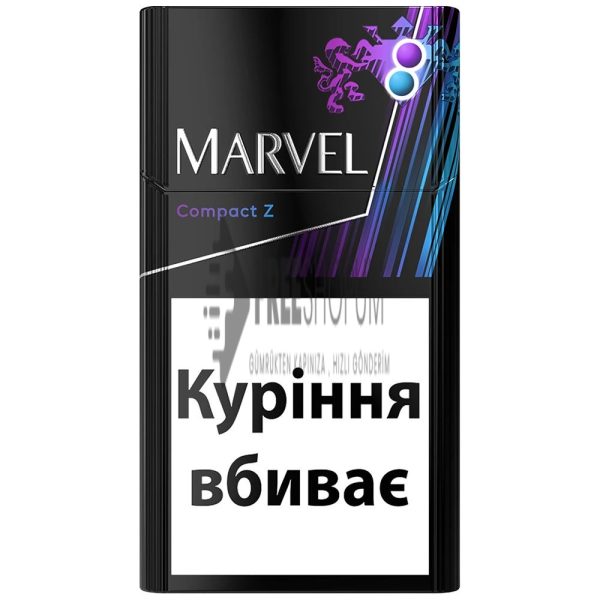 Marvel Compact Z Meyve ve Yeşil Limon Aromalı Sigara