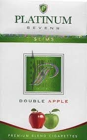 Platinum Seven Slims Double Apple Elma Aromalı