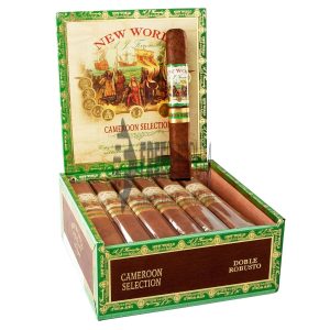 Aj Fernandez New World Cameroon Double Robusto 20's