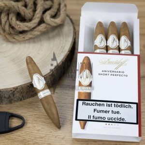 Davidoff Aniversario Short Perfecto Puro 4's Gift Pack Dominic