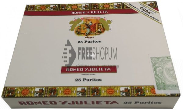 Romeo Y Julieta 25 Puritos Puro