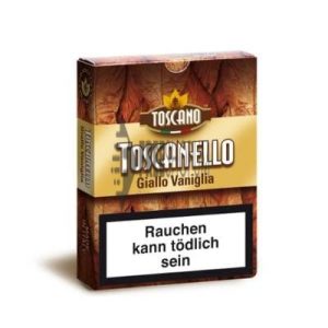 Toscanello Giallo Vaniglia Puro ( Vanilya Aromalı )