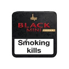 Villiger Black Mini Sumatra Filtreli Sigarillo 20's