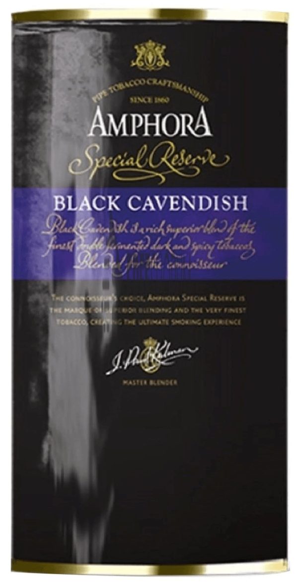 Amphora Black Cavendish Pipo Tütünü 42.5Gr
