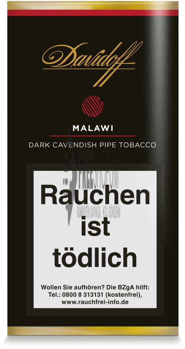 Davidoff Malawi Dark Cavendish Pipo Tütünü - 50Gr