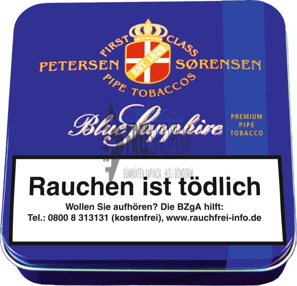 Petersen Sorensen Blue Sapphire Pipo Tütünü